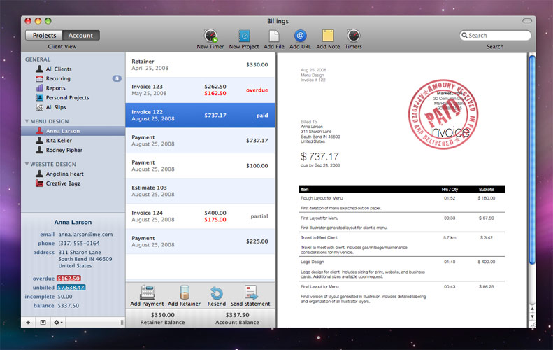 Billings App (Mac)